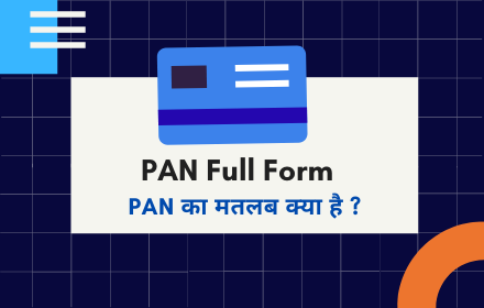  PAN Full Form