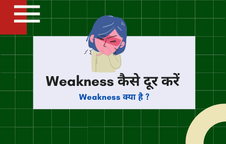 Weakness Meaning