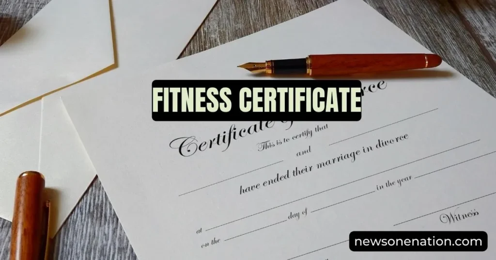 मेडिकल फिटनेस सर्टिफिकेट फॉर्मेट फॉर जॉब (Medical Fitness Certificate For Job Format) 1 Medical Fitness Certificate For Job Format