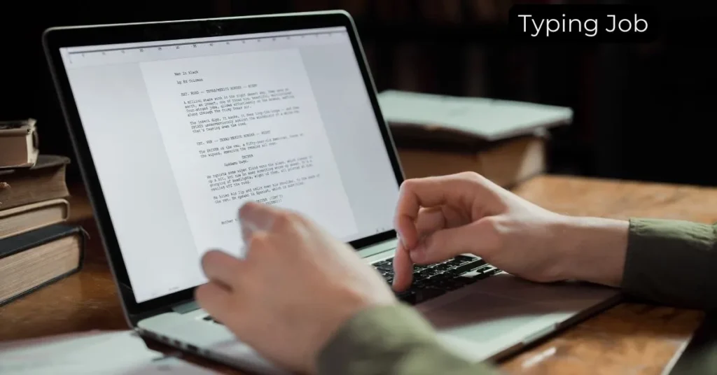 Typing Work From Home Job Websites in India