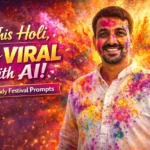 Holi AI Prompts for Men