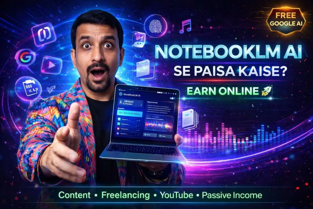 Google NotebookLM Kya Hai? NotebookLM Se Paise Kaise Kamaye 1 Google NotebookLM Se Paise Kaise Kamaye